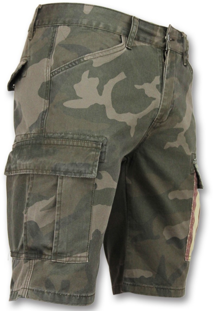 Camouflage korte broek mannen | Goedkope bermuda broeken | - Style Italy