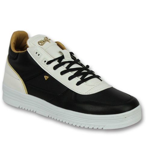 weigeren Tijdens ~ krant Schoenen Heren Online | Mannen Sneaker Luxury Black White | - Style Italy