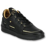 Cash Money Sneakers Heren Schoenen - Luxury Black - CMS71 - Zwart