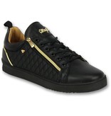 Cash Money Coole Sneakers Heren - Mannen Sneaker Jailor Full Black - CMP97 - Zwart