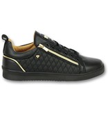 Cash Money Coole Sneakers Heren - Mannen Sneaker Jailor Full Black - CMP97 - Zwart