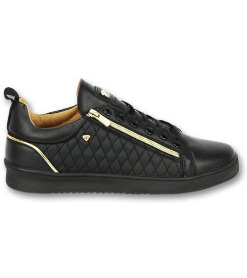 Cash Money Coole Sneakers Heren - Mannen Sneaker Jailor Full Black - CMP97 - Zwart