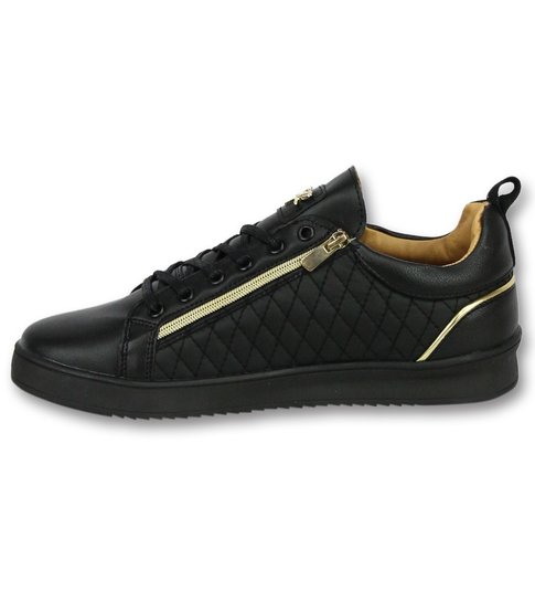 Cash Money Coole Sneakers Heren - Mannen Sneaker Jailor Full Black - CMP97 - Zwart