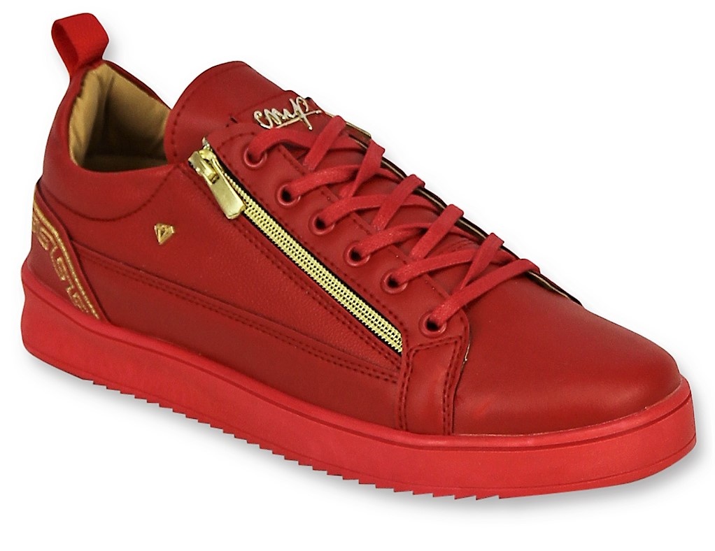 Boost Beschrijving uitgebreid Rode Heren Sneakers | Cash Money Schoenen | NIEUW | - Style Italy
