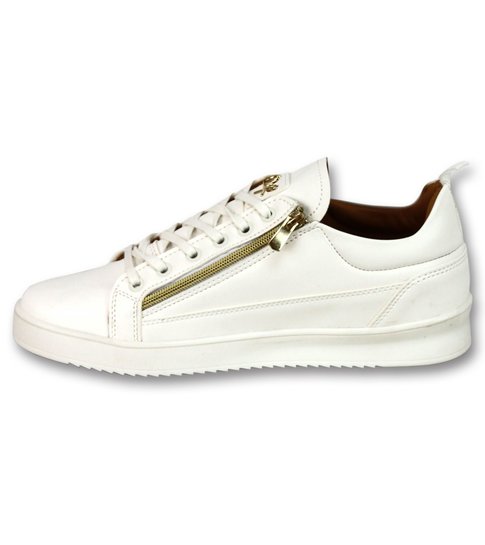 Cash Money Heren Sneaker CMP White Gold- CMS97 - White