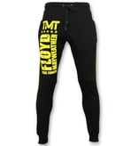 Local Fanatic Exclusieve Trainingsbroek  Heren - Floyd Mayweather Sweatpants - Zwart