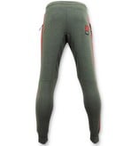 Local Fanatic Exclusieve  Sweatpants Heren - Mike Tyson Trainingsbroek - Groen