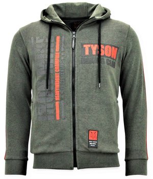 Local Fanatic Exclusieve Trainingsvest Mannen - Tyson Boxing Iron Mike - Groen