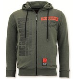 Local Fanatic Exclusieve Trainingsvest Heren  - Conor Mcgregor Hoodie- Groen