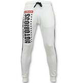 Local Fanatic Exclusieve Heren Joggingpak -  Mcgregor Notorious Sport Set - Wit