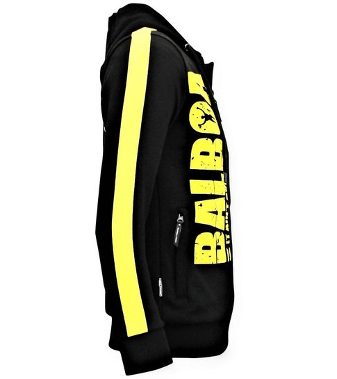 Local Fanatic Exclusieve Mannen Trainingspak  - Rocky Balboa Sport Pak - Zwart