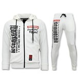 Local Fanatic Exclusieve Heren Joggingpak -  Mcgregor Notorious Sport Set - Wit