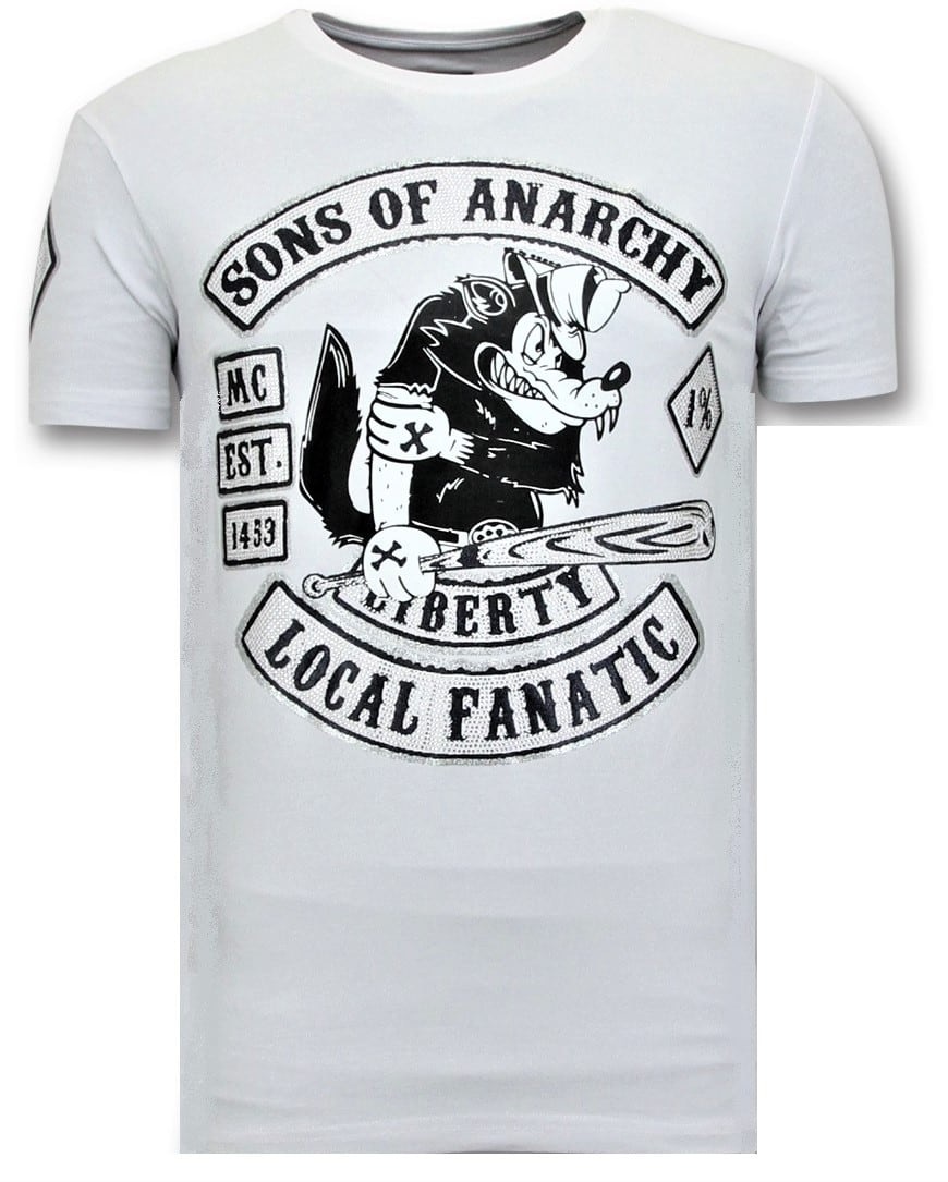 Spiksplinternieuw Exclusieve Heren T shirt met Print | Sons of Anarchy MC | - Style FI-91