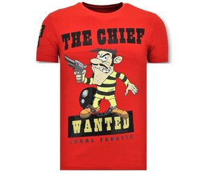 Ongebruikt Exclusieve T-Shirt Heren | The Chief Wanted | - Style Italy EK-12