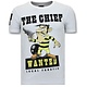 Exclusieve T-Shirt Mannen  Print - The Chief Wanted - Wit