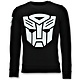Heren Sweater -  Transformers Print - Zwart