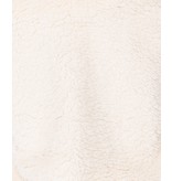 PARISIAN Borg Fur Zip Front Bomber Jacket - Dames  - Beige