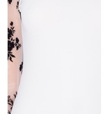 PARISIAN Sheer Floral Print - Bodycon Mini Dress - Dames - Wit