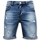 Korte Broek Heren - Denim Short - 9078 - Blauw