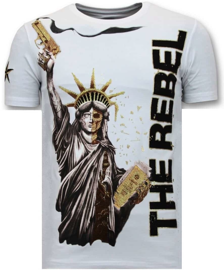 Verbazingwekkend Exclusieve Heren T-shirt | The Rebel | - Style Italy WO-59