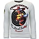Luxe Heren Sweater - Crime Empire  - Wit