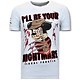 Luxe Heren T shirt  - Freddy Krueger - Wit