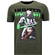 Stoere Heren T-shirt - Predator Hunter - Groen