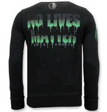 Local Fanatic Exclusieve Sweater Heren - Predator Hunter - Zwart