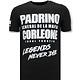 Coole T-shirt Mannen - Padrino Corleone - Zwart