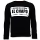 Exclusieve Sweater Heren - Joaquin Guzman El Chapo - Zwart