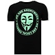 Exclusief Mannen T-shirt - We Are Anonymous -Zwart