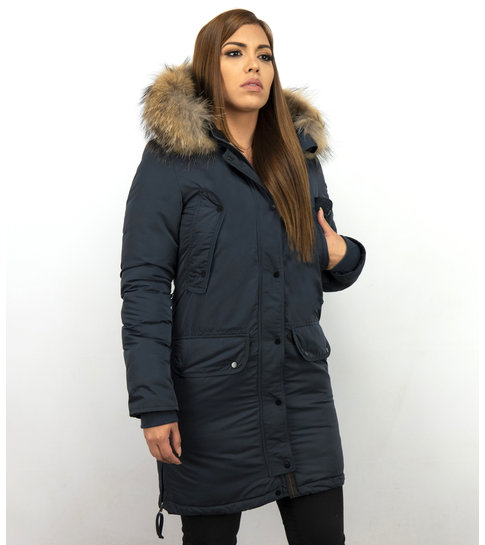 bereiden apotheek forum Gewatteerde Jas | Dames Parka | Lange Winterjas | - Style Italy