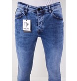 TRUE RISE Heren Jeans Slim Fit- 5305 - Licht Blauw