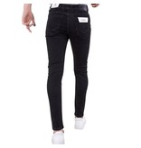 TRUE RISE Heren Jeans Slim Fit- 5509 - Zwart