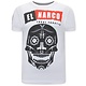 Heren Shirts met Print - El Narco  - Wit