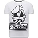 T shirts Print Heren - DuckSide - Wit