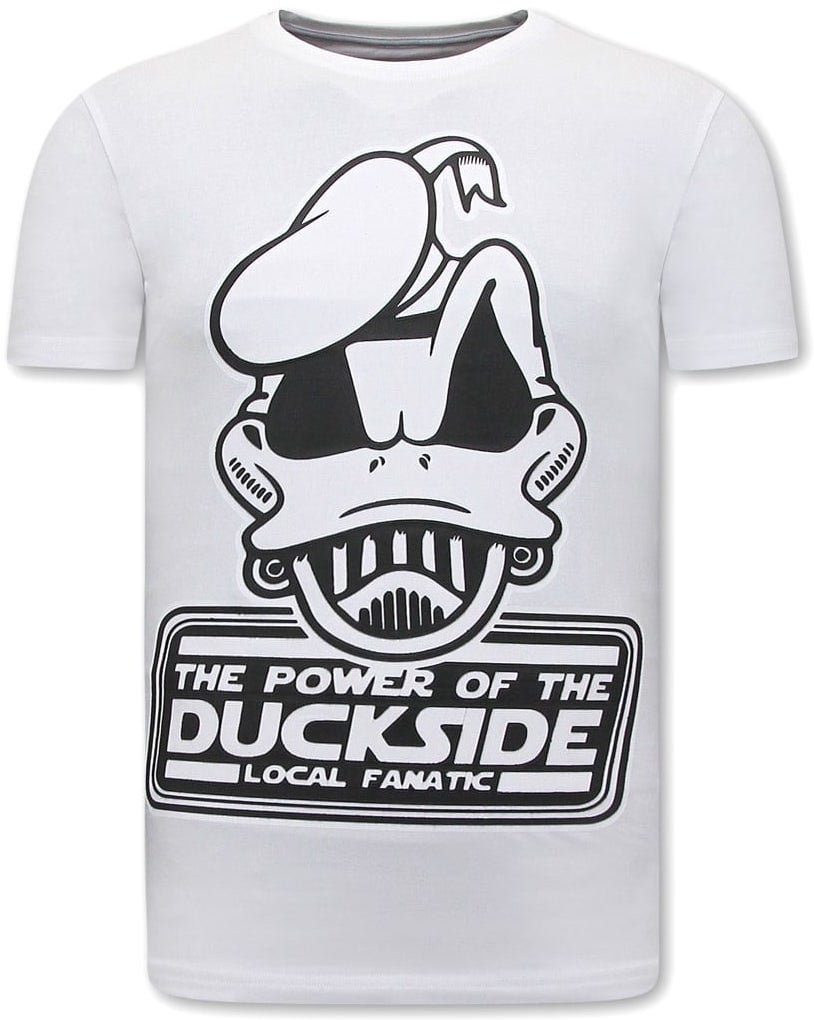 wildernis Geplooid Als reactie op de T shirts Print Heren - DuckSide | Nieuw | - Style Italy