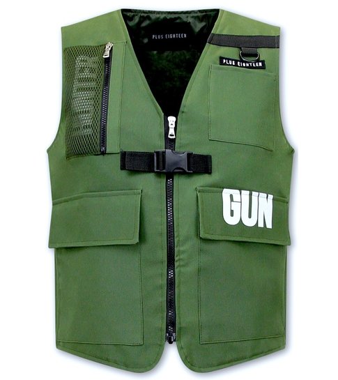 TONY BACKER Gun Hunter Heren Vest - Groen