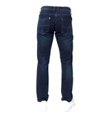 TRUE RISE Regular Fit Jeans Stretch Heren - A-11044 - Blauw