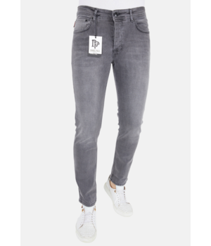 TRUE RISE Regular Fit Jeans Heren - A61.G - Grijs