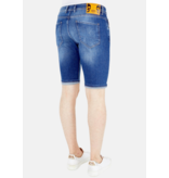 Local Fanatic Denim Shorts Heren Slim Fit - 1049 - Blauw