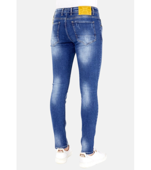 LF Exclusieve Slim fit Jeans Stretch Heren  - 1023- Blauw