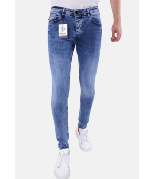 TRUE RISE Heren Jeans Slim Fit- 5305 - Licht Blauw