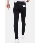 TRUE RISE Heren Jeans Slim Fit- 5509 - Zwart