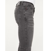 TRUE RISE Grijze Jeans Heren Regular Fit - DP02 - Grijs