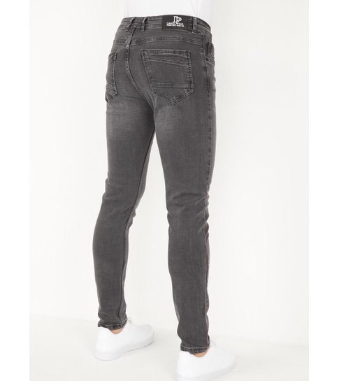 TRUE RISE Grijze Jeans Heren Regular Fit - DP02 - Grijs