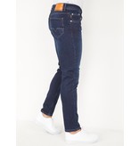 TRUE RISE Regular Fit Jeans Heren Donkerblauw - DP06 - Blauw