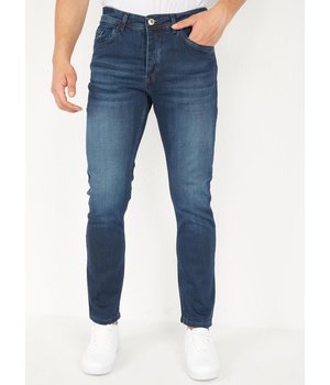 TRUE RISE Regular Fit Jeans Mannen - DP14 - Blauw