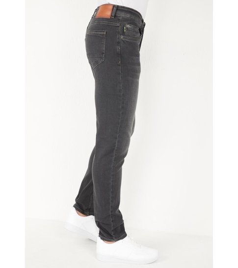 TRUE RISE Nette Regular Fit Jeans Heren - DP16- Grijs