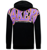 IKAO Oversized Hoodie Lakers Heren - Zwart